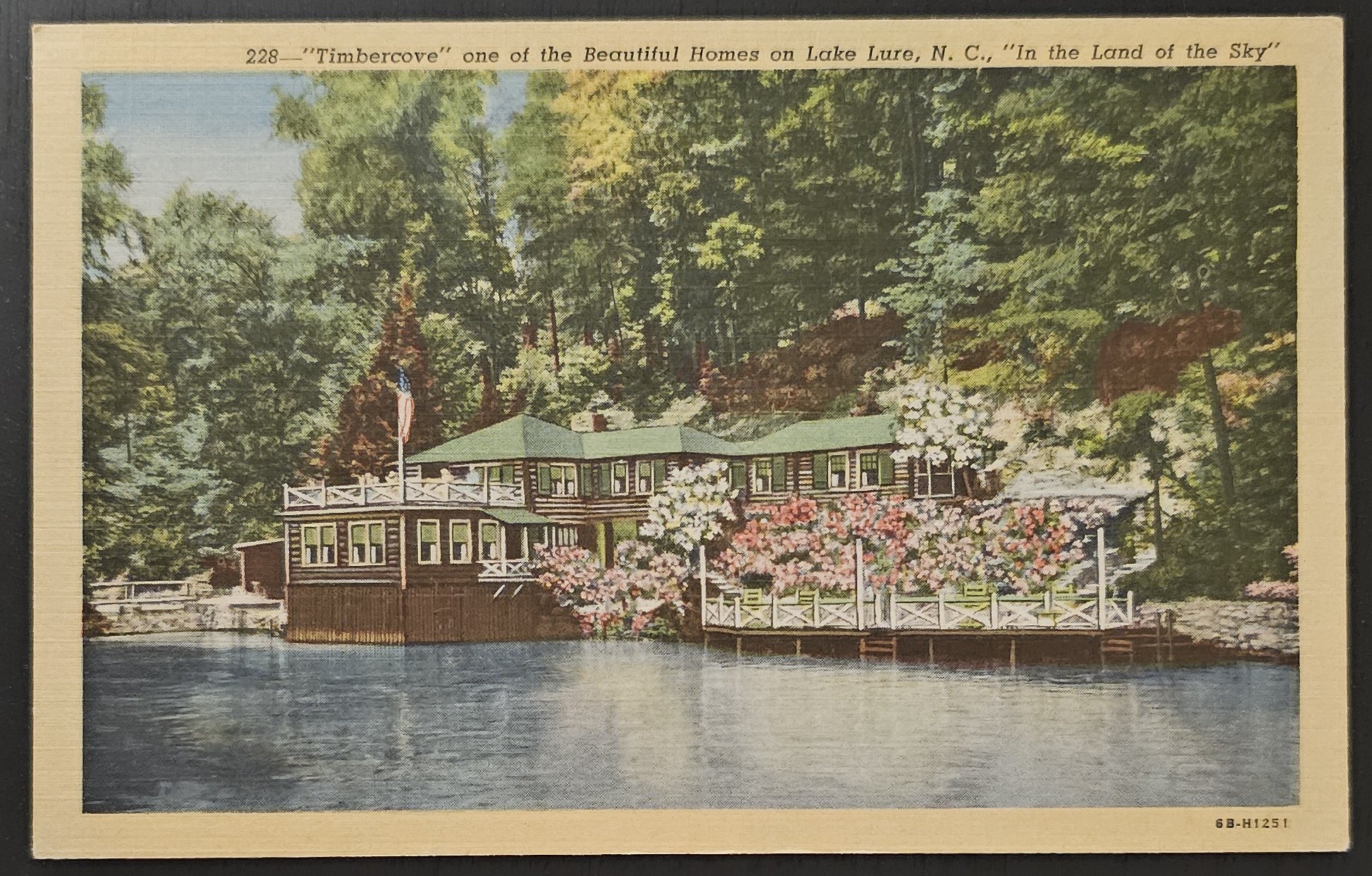 (image for) postcard USA - NC - North Carolina #0016